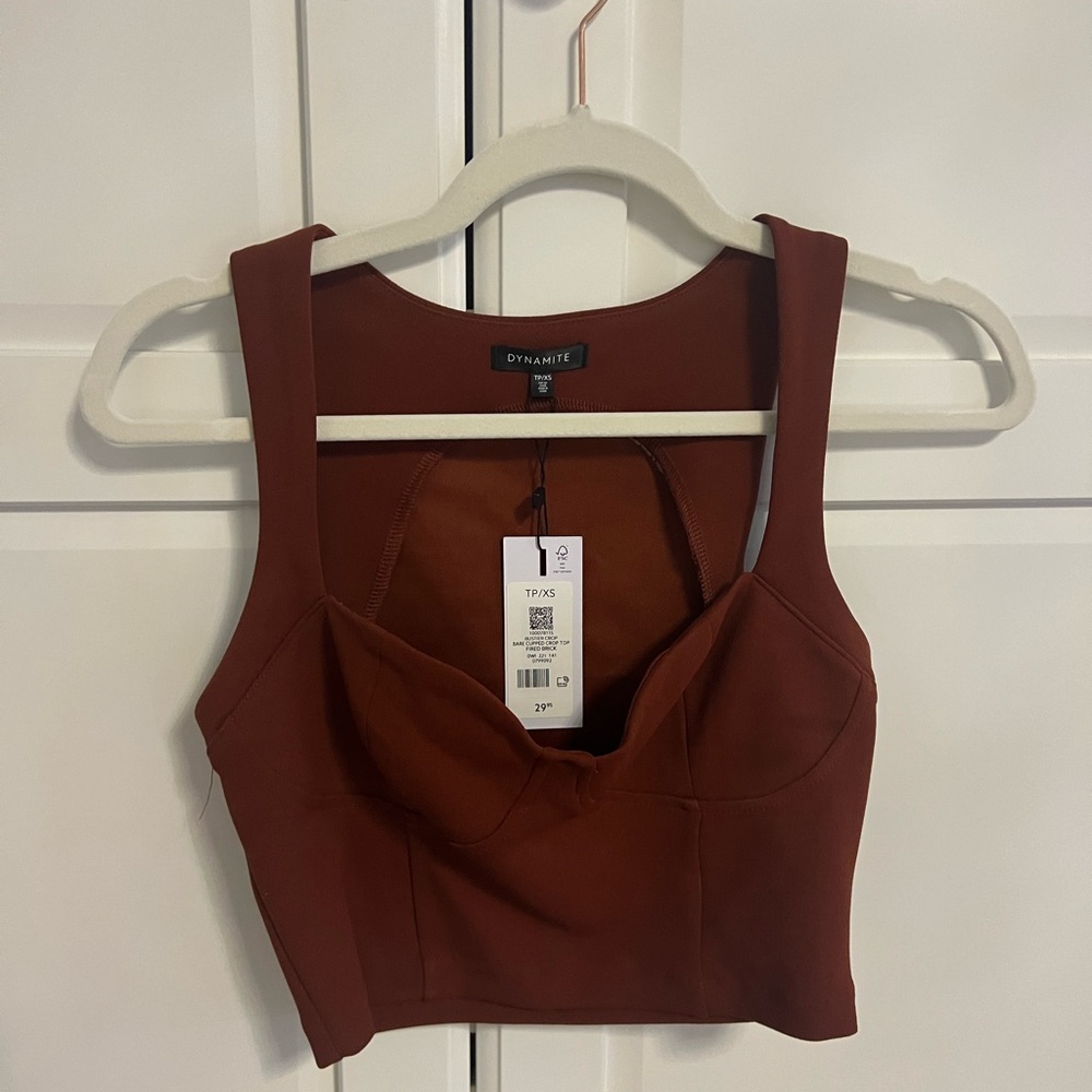 Dynamite Crop Tank Top